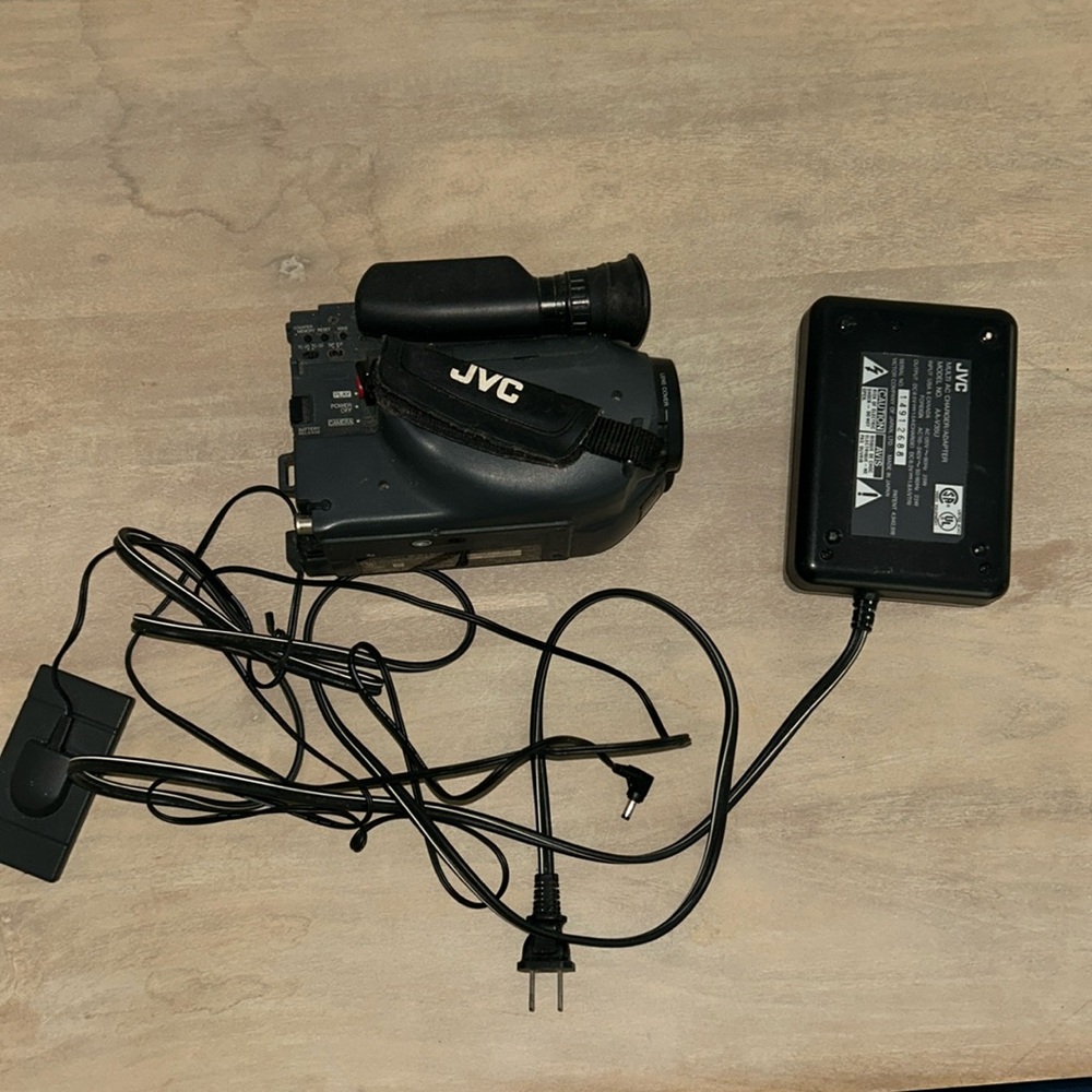 JVC Camcorder and Charger